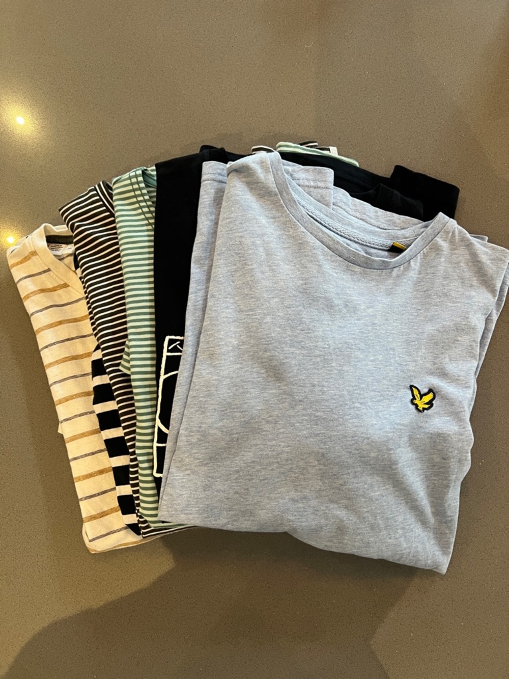 Lot of 6 men’s t-shirts of different brands